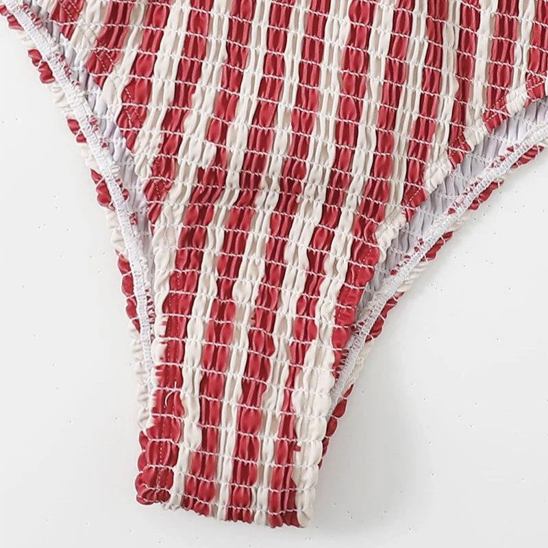 Hot Sale Sexy Star Stripe Bikini Set For Beach Vacation